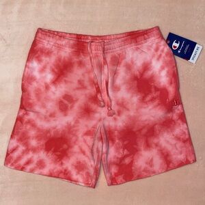 Champion Fleece Tie-dye Shorts